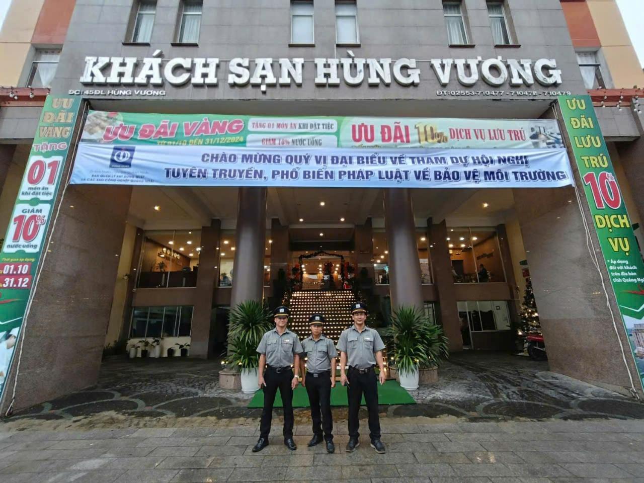 Khach San Hung Vuong Quang Ngai Otel Dış mekan fotoğraf