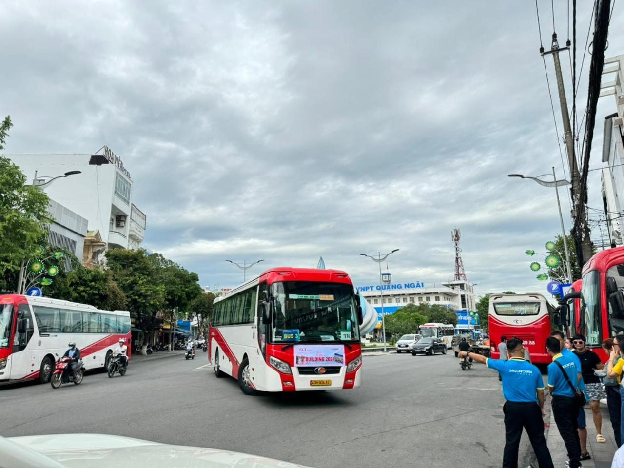 Khach San Hung Vuong Quang Ngai Otel Dış mekan fotoğraf